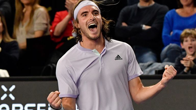 ATP Tour winner Stefanos Tsitsipas is part of the new generation of tennis