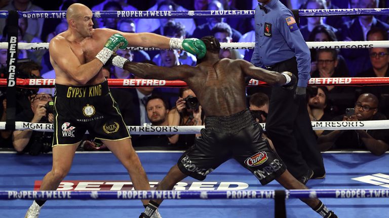 Wilder has the contractual right to enforce a third fight with Fury