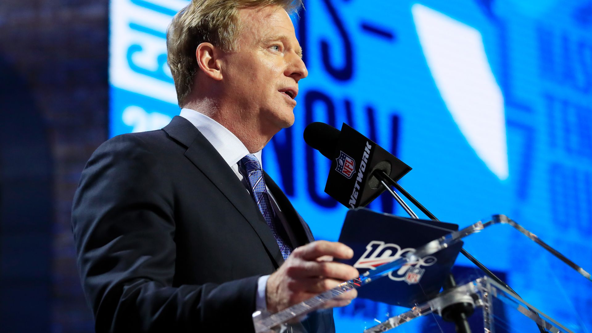 NFL commissioner reduces salary to $0