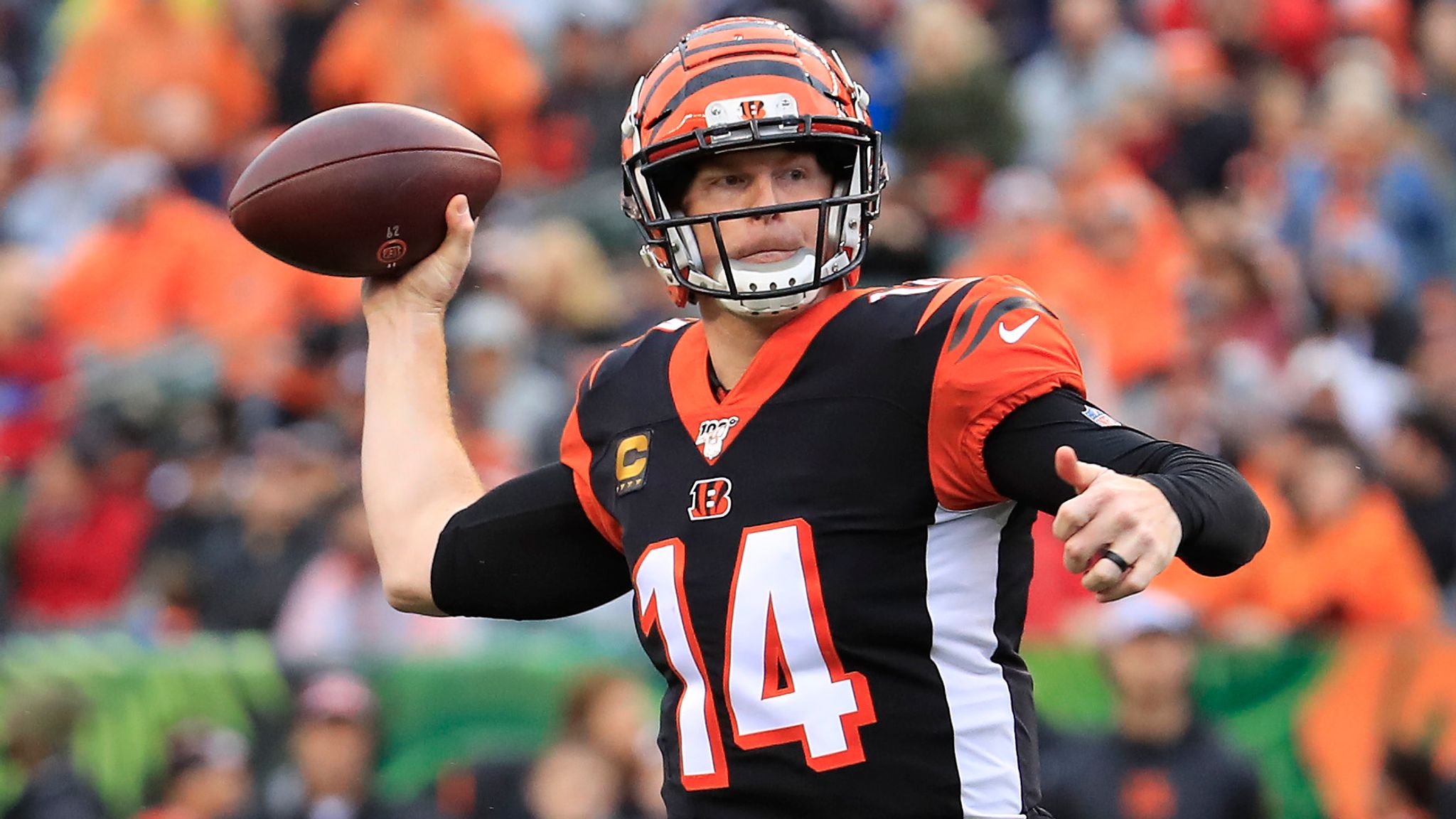 Why doesn't Andy Dalton like his 'Red Rifle' nickname?