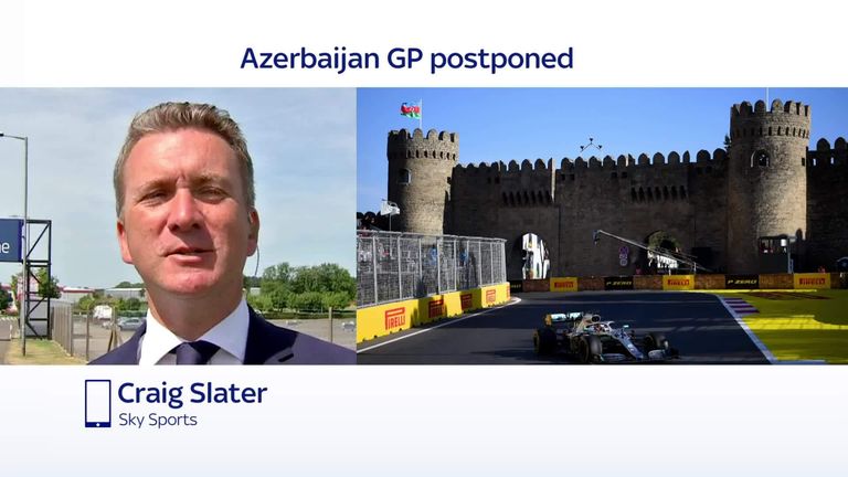 The Azerbaijan Grand Prix was the eighth race to either postpone or cancel outright this season and Sky Sports News' Craig Slater says that this is a massive headache for the F1 authorities