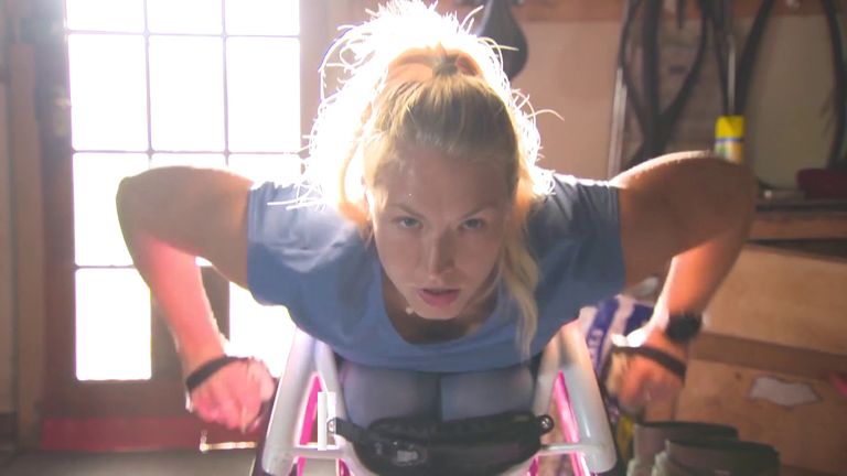 Samantha Kinghorn reveals her emotional journey from zoologist wannabe to burning up the track as one of the world's top wheelchair sprinters - but will now have to wait for the Games