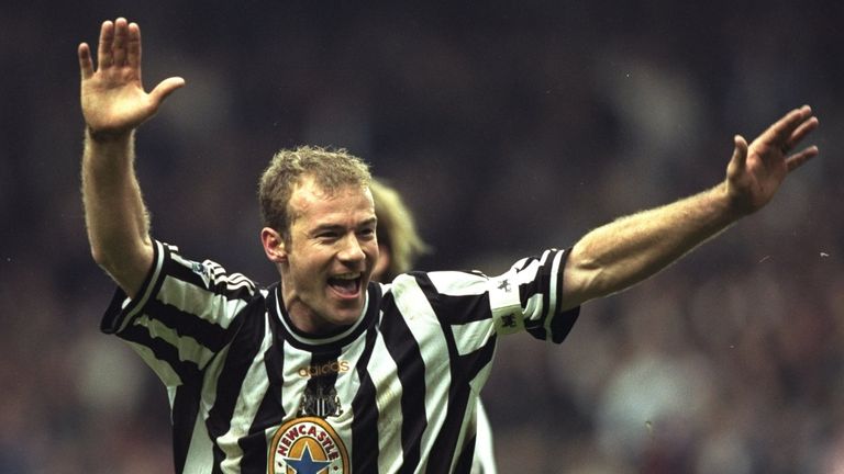 Alan Shearer played for Newcastle for 10 years before retiring in 2006