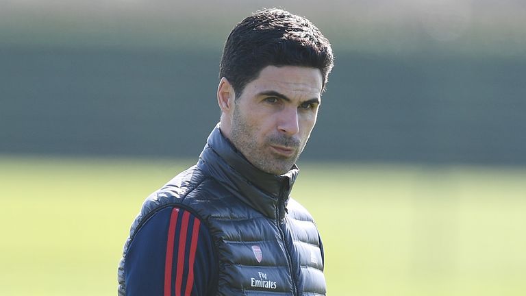 Arteta has made a full recovery after being struck down by the virus