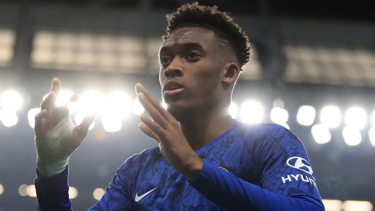 Callum Hudson-Odoi is 'doing well and looking forward to returning to the training ground'
