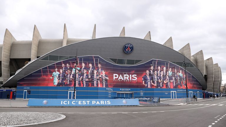 Ligue 1 clubs, such as Paris St Germain, have to play their European ties outside of France