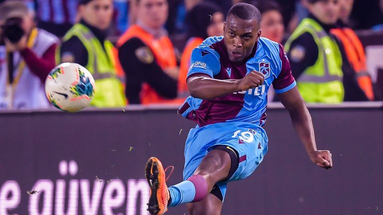 Sturridge scored seven goals in 16 appearances for Trabzonspor in Turkey this season