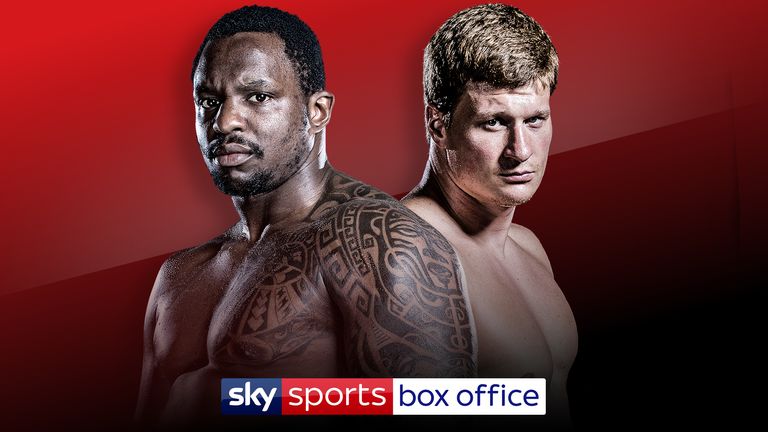 Whyte vs Povetkin, 2 de mayo en Manchester, en vivo en la taquilla de Sky Sports