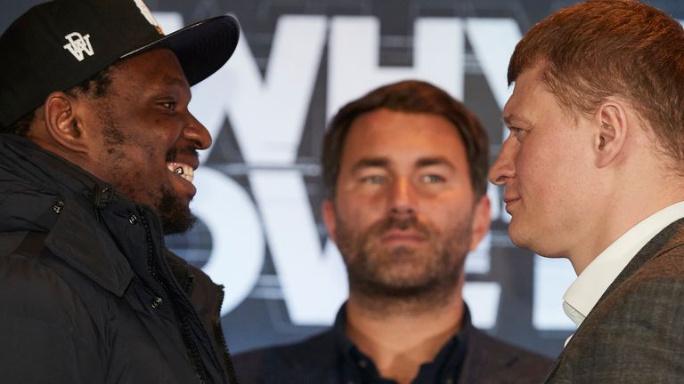 Whyte vs Povetkin, 2 de mayo, en vivo en Sky Sports Box Office