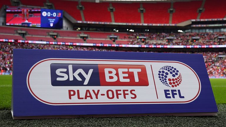 The end-of-season play-offs will take place across all three divisions as normal
