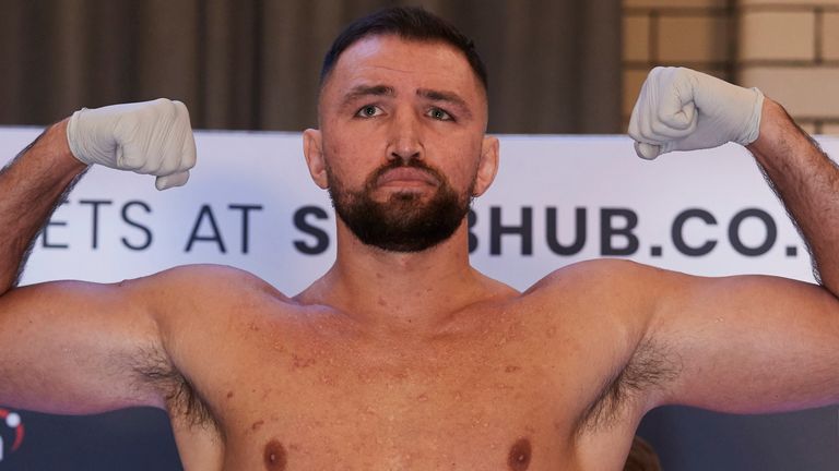 Hughie Fury was 17st 7lbs