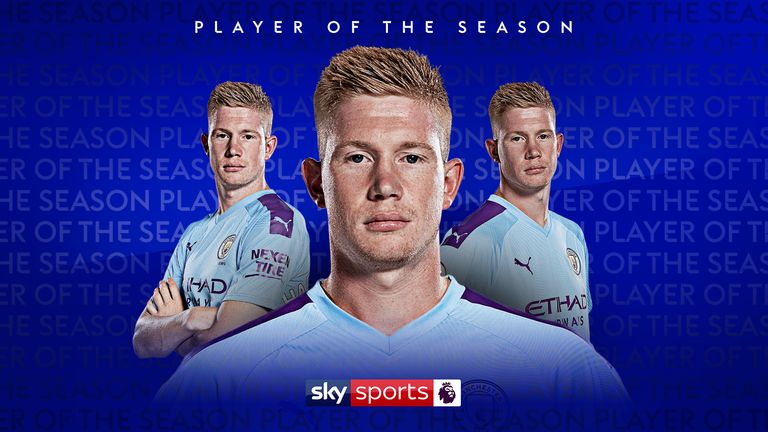 Kevin De Bruyne is the 2019/20 Premier League Player of the Season