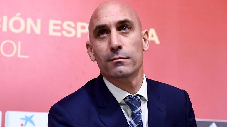 Presidente de la Federación Española de Fútbol, ​​Luis Rubiales