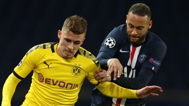 Neymar has had a direct hand in 14 goals in just eight home Champions League appearances or PSG, scoring 10 times and assisting a further four