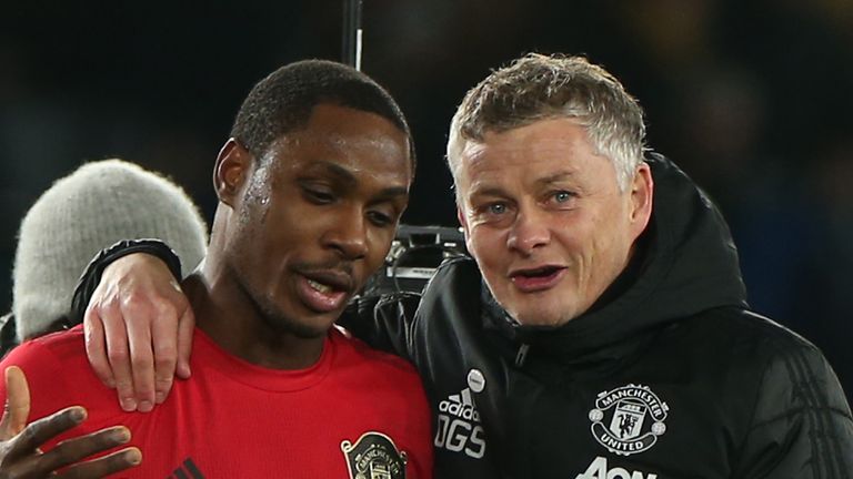 El jefe de Man Utd, Ole Gunnar Solskjaer, elogió los esfuerzos de Odion Ighalo