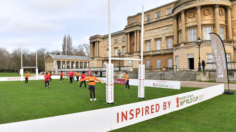 The Rugby League World Cup's legacy programme has been affected by the coronavirus outbreak