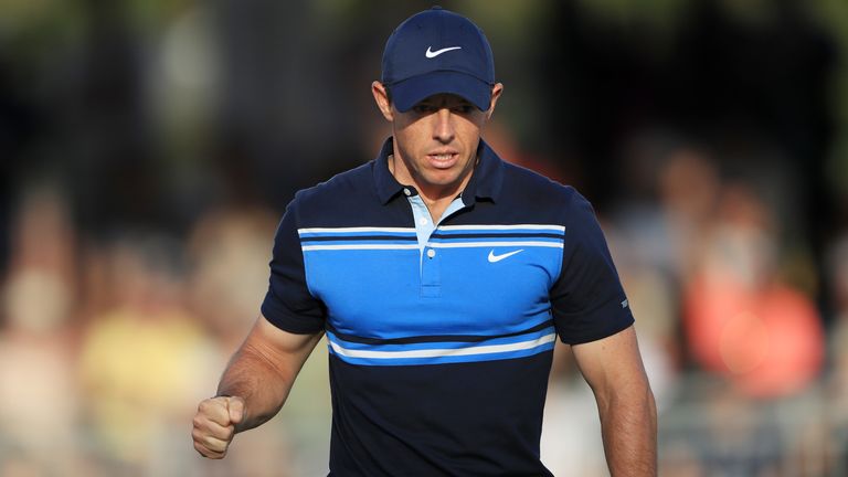 La segunda ronda de Rory McIlroy fue siete disparos peor que la primera.