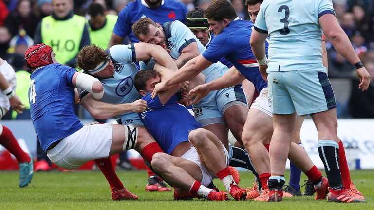 Scotland's forwards were laid the platform for their victory over France