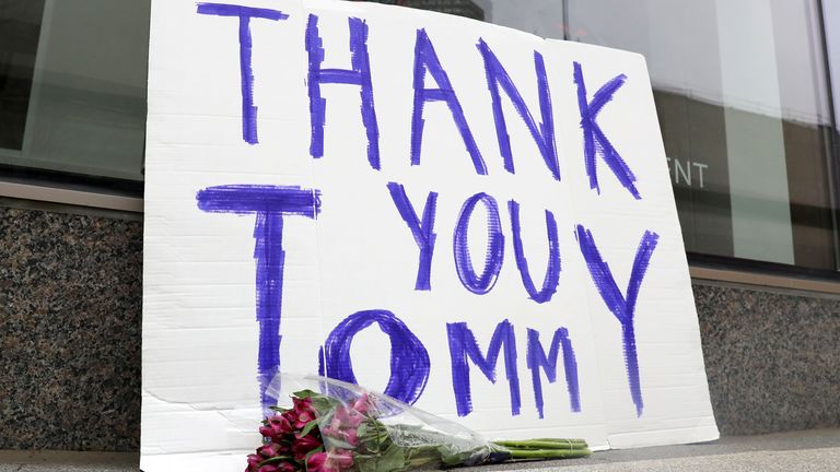 Patriots fans have said an emotional goodbye to Brady 