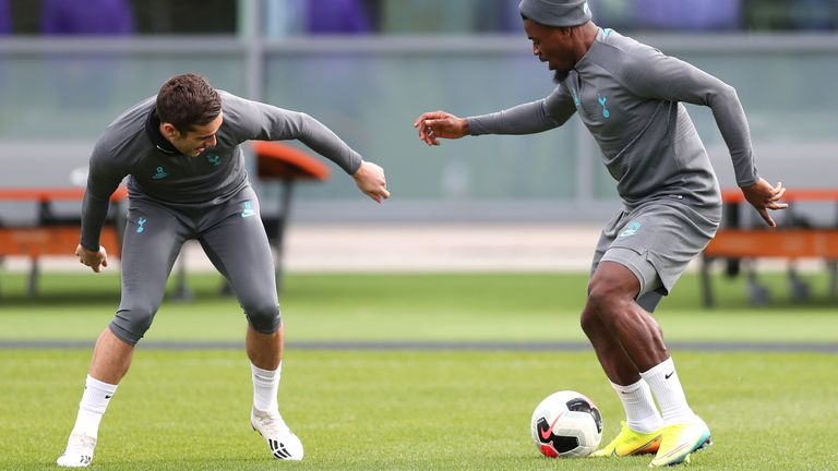 Tottenham are among the clubs still in training this week