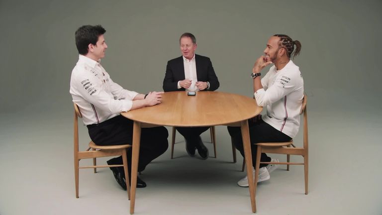 The full extended interview with Mercedes' title-winning duo Lewis Hamilton and Toto Wolff as they talk Martin Brundle through the secrets of their partnership.