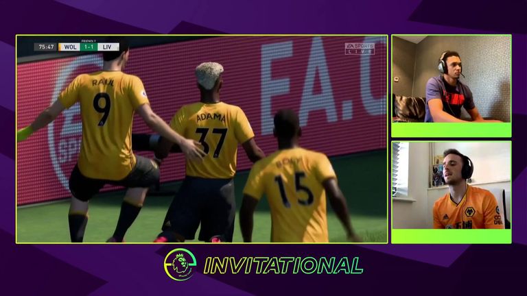 Diogo Jota was the inaugural ePremier League Invitational champion after a golden goal win over Liverpool's Trent Alexander-Arnold