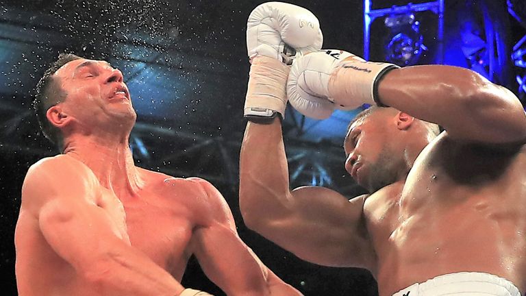 Joshua says Fury and Wilder 'aren't the biggest names that I've fought'