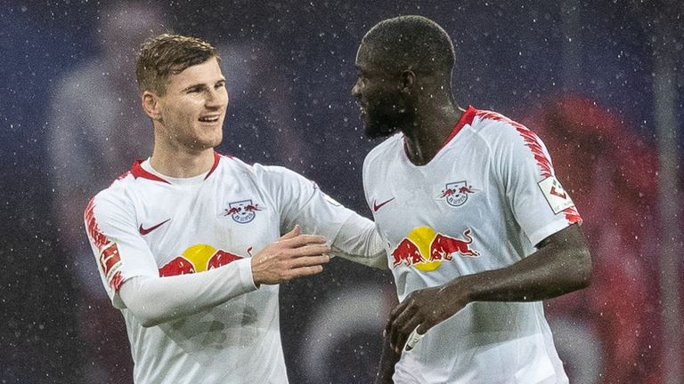 Timo Werner cree que Upamecano tiene todos los atributos para operar al más alto nivel