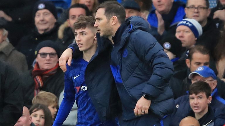 Hablando en The Football Show, Frank Lampard explica cómo Billy Gilmour irrumpió en escena para Chelsea