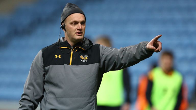 Wasps head coach Lee Blackett