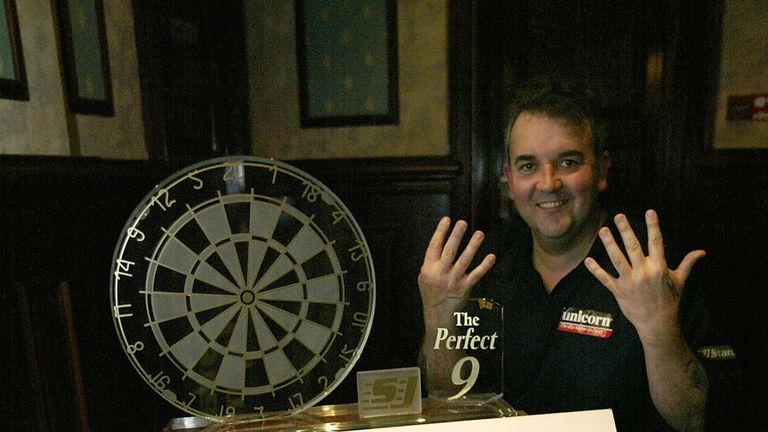 Check out all of Phil Taylor's nine-darters which took place in front of the Sky Sports cameras! 