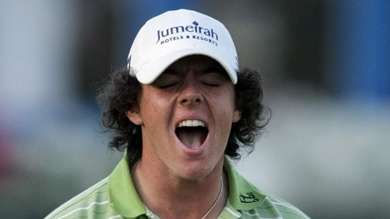 Remember how Rory McIlroy signed his 2010 Quail Hollow Championship win, his first PGA Tour title. 