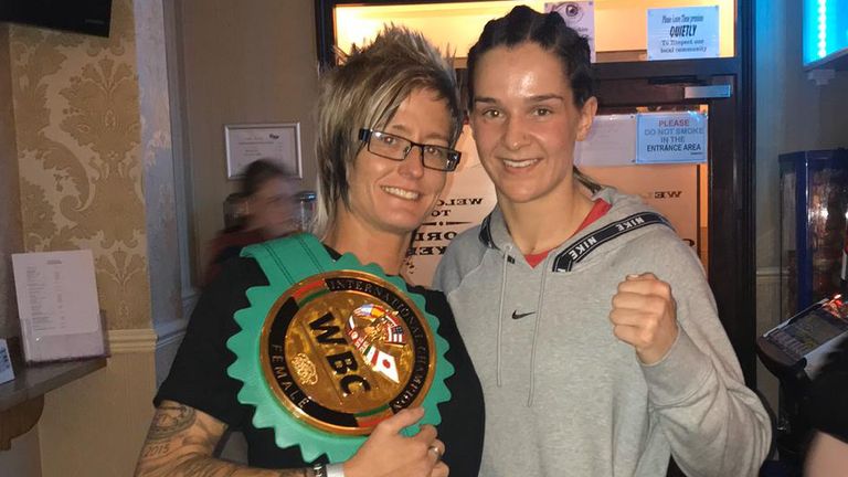 Hayden and Harper have found the boxing world very accepting