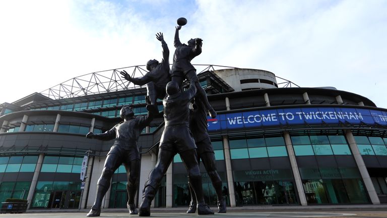 Twickenham es el hogar del rugby inglés