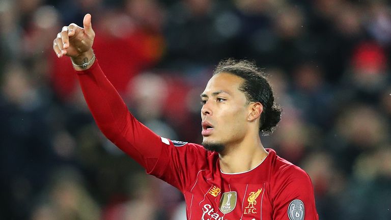 Virgil van Dijk ha hecho casi 150 apariciones en la Premier League para Liverpool desde que se unió a un récord del club & # 163; 75m en 2018