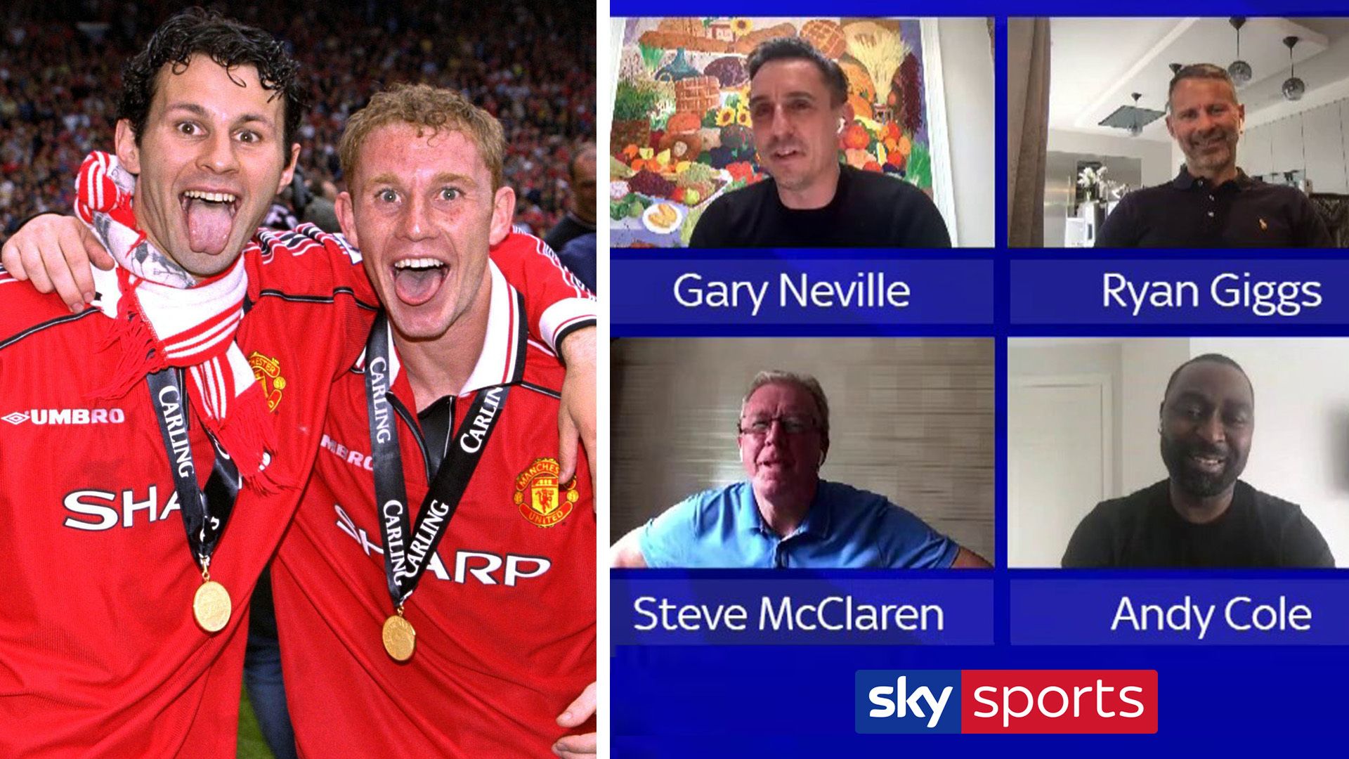Best bits: Man Utd vs Spurs '99 watchalong