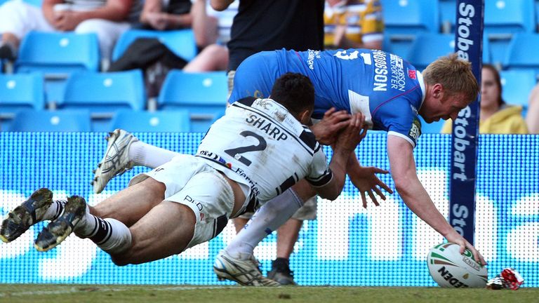 David Hodgson helped Hull KR to a memorable derby win at Magic Weekend in 2012