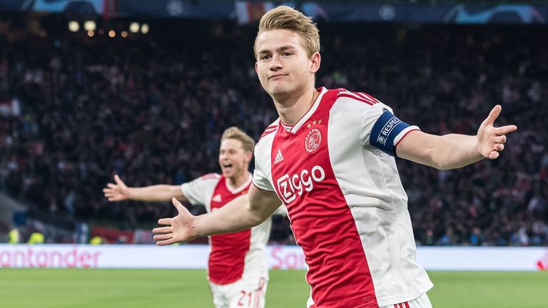 Matthijs de Ligt double Ajax's aggregate advantage inside just five minutes