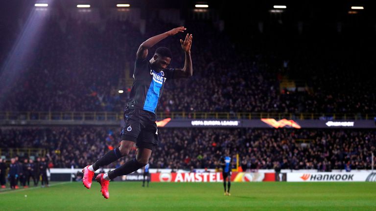 Dennis has made a habit of celebrating like Cristiano Ronaldo