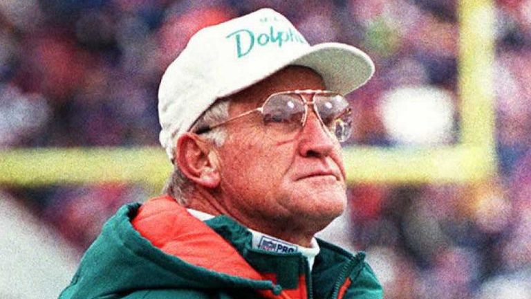 Dolphins legend Don Shula will be forever linked to Steelers history