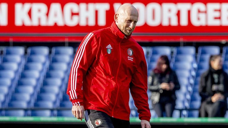 Jaap Stam resigned as Feyenoord head coach in October, 2019