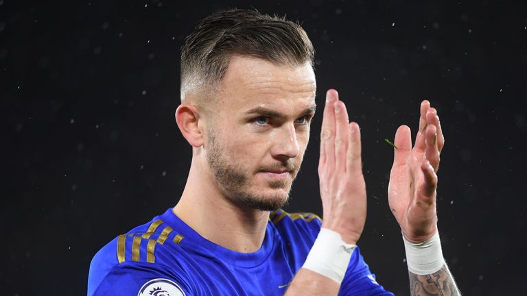 James Maddison has previously been a target for Manchester United