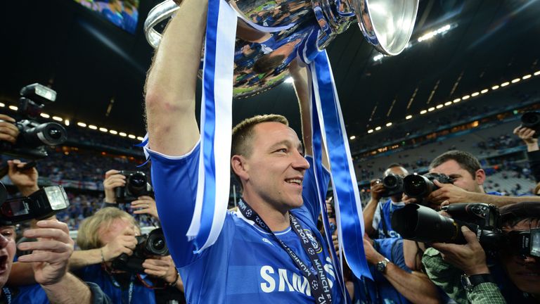 Terry won five FA Cups during his time as a Chelsea player