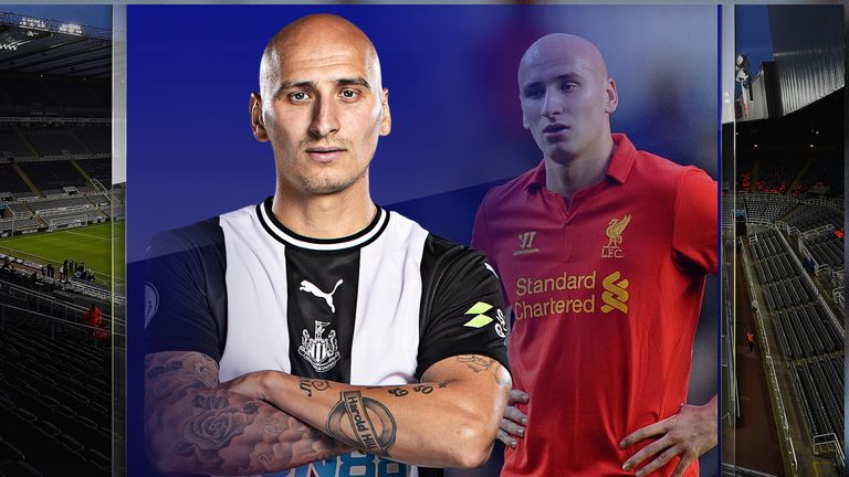 Jonjo Shelvey joined Newcastle from Swansea in 2016