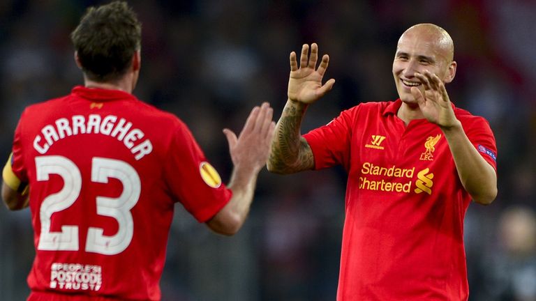 Shelvey arrived at Liverpool from Charlton in 2010