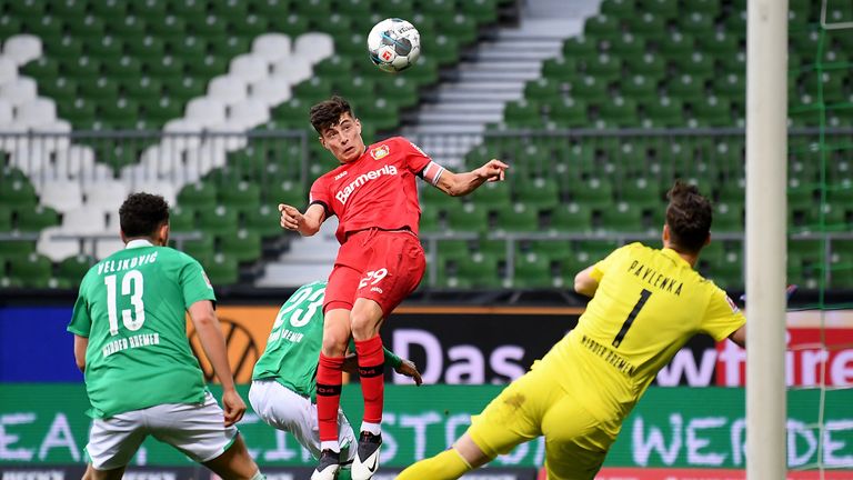 Havertz took his goal tally to 12 for the season