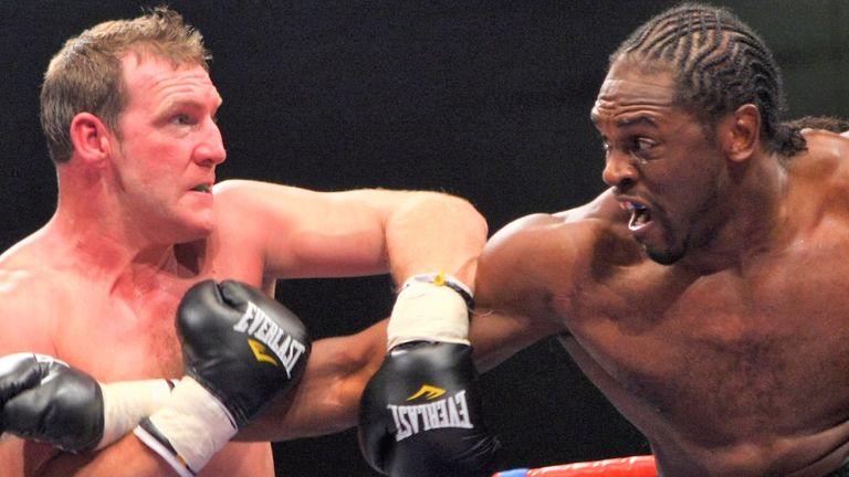 Martin Rogan defeated Olympic gold medallist Audley Harrison in 2008