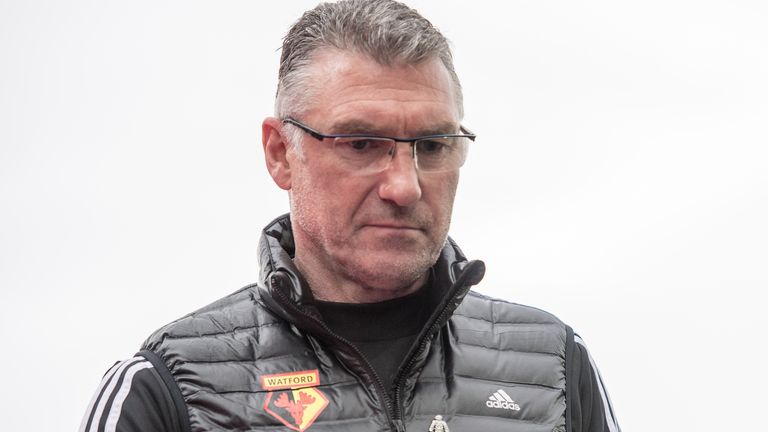 Nigel Pearson took charge of Watford in December on a short-term deal until the end of the season
