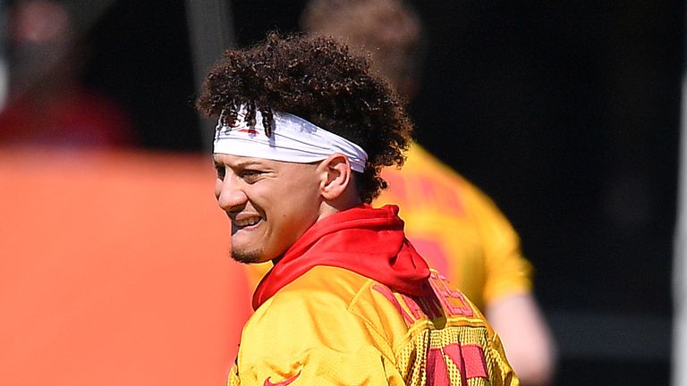 Kansas City Chiefs quarterback Patrick Mahomes