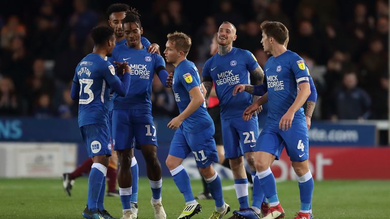 Tyson visited London Road but admitted he'd never heard of The Posh